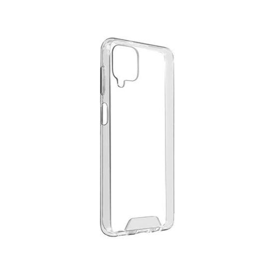 Silicone Hard Corners Case for Samsung Galaxy A12 Transparent